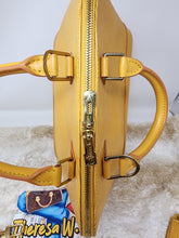 LOUIS VUITTON EPI YELLOW GOLD ALMA PM & STRAP (POCHETTE sold separately)