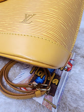 LOUIS VUITTON EPI YELLOW GOLD ALMA PM & STRAP (POCHETTE sold separately)