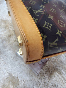 LOUIS VUITTON MONOGRAM AMBRE CABAS PM WITH POUCH