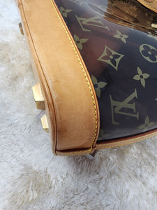 LOUIS VUITTON MONOGRAM AMBRE CABAS PM WITH POUCH