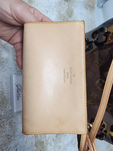 LOUIS VUITTON MONOGRAM AMBRE CABAS PM WITH POUCH