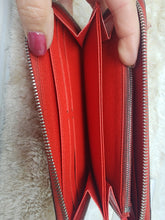 LOUIS VUITTON EPI RED ZIPPY WALLET