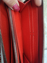 LOUIS VUITTON EPI RED ZIPPY WALLET