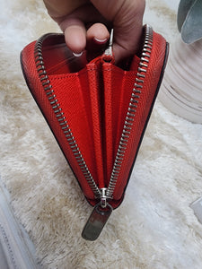 LOUIS VUITTON EPI RED ZIPPY WALLET