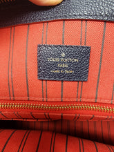 LOUIS VUITTON EMPREINTE MARINE ROUGE PONT NEUF MM & MATCHING WALLET