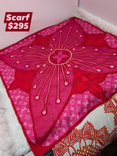 LOUIS VUITTON PINK SILK SQUARE SCARF