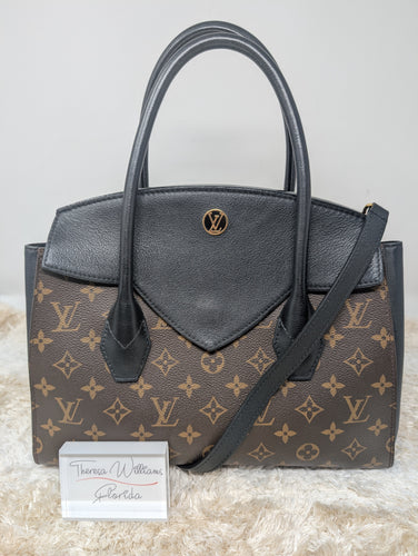 LOUIS VUITTON NOIR MONOGRAM FLORINE