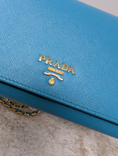 PRADA SAFFIANO WALLET ON CHAIN, Crossbody