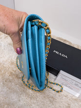 PRADA SAFFIANO WALLET ON CHAIN, Crossbody