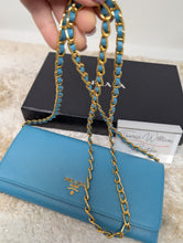 PRADA SAFFIANO WALLET ON CHAIN, Crossbody