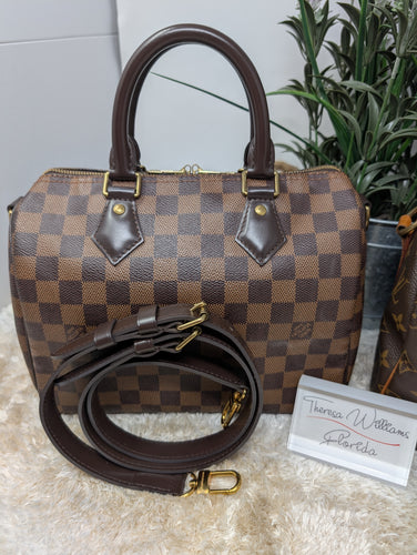 LOUIS VUITTON DE SPEEDY 25 BANDOLIERE