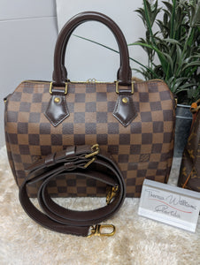 LOUIS VUITTON DE SPEEDY 25 BANDOLIERE