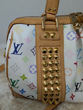 LOUIS VUITTON WHITE MULTICOLOR COURTNEY MM