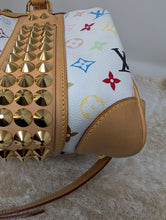 LOUIS VUITTON WHITE MULTICOLOR COURTNEY MM