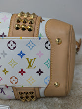 LOUIS VUITTON WHITE MULTICOLOR COURTNEY MM