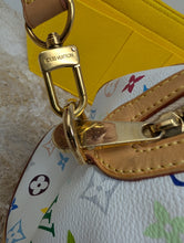 LOUIS VUITTON WHITE MULTICOLOR COURTNEY MM