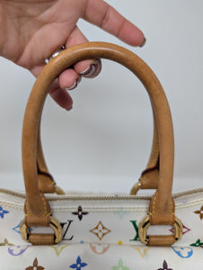 LOUIS VUITTON WHITE MULTICOLOR RITA