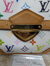 LOUIS VUITTON WHITE MULTICOLOR RITA