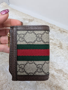 GUCCI OPHIDIA COIN CARD CASE