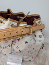 LOUIS VUITTON WHITE MULTICOLOR NOE