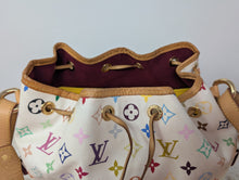 LOUIS VUITTON WHITE MULTICOLOR NOE