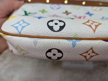 LOUIS VUITTON WHITE MULTICOLOR POCHETTE