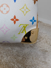 LOUIS VUITTON WHITE MULTI COLOR SPEEDY 30