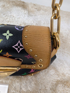 LOUIS VUITTON BLACK MULTICOLOR MARILYN