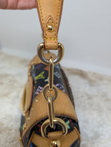 LOUIS VUITTON BLACK MULTICOLOR MARILYN