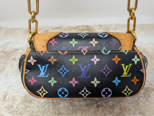 LOUIS VUITTON BLACK MULTICOLOR MARILYN