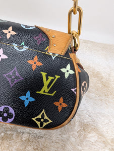 LOUIS VUITTON BLACK MULTICOLOR MARILYN