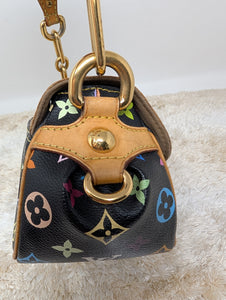 LOUIS VUITTON BLACK MULTICOLOR MARILYN