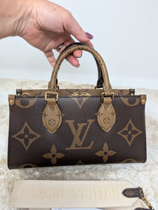 LOUIS VUITTON ONTHEGO REVERSE EAST WEST