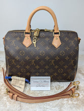 LOUIS VUITTON MONOGRAM SPEEDY 30 BANDOULIERE