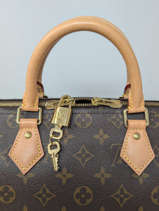 LOUIS VUITTON MONOGRAM SPEEDY 30 BANDOULIERE