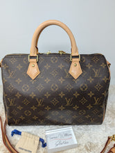 LOUIS VUITTON MONOGRAM SPEEDY 30 BANDOULIERE