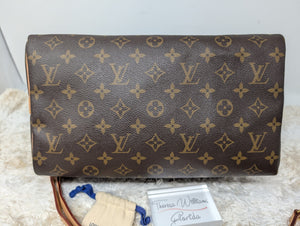 LOUIS VUITTON MONOGRAM SPEEDY 30 BANDOULIERE