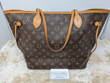 LOUIS VUITTON MONOGRAM NEVERFULL MM, RED INTERIOR