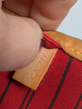 LOUIS VUITTON MONOGRAM NEVERFULL MM, RED INTERIOR