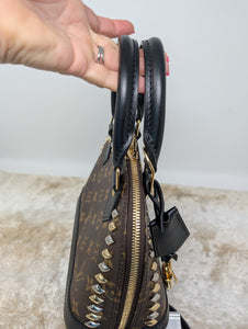 LOUIS VUITTON LIMITED EDITION METAL STONES ALMA BB