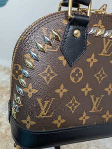 LOUIS VUITTON LIMITED EDITION METAL STONES ALMA BB