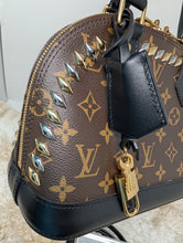 LOUIS VUITTON LIMITED EDITION METAL STONES ALMA BB