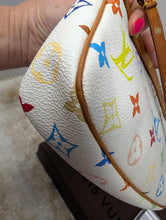 LOUIS VUITTON WHITE MULTICOLOR POCHETTE