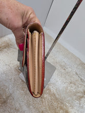 LOUIS VUITTON BLACK MULTICOLOR SARAH WALLET
