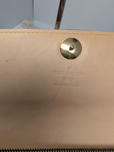 LOUIS VUITTON BLACK MULTICOLOR SARAH WALLET