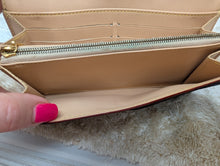 LOUIS VUITTON BLACK MULTICOLOR SARAH WALLET