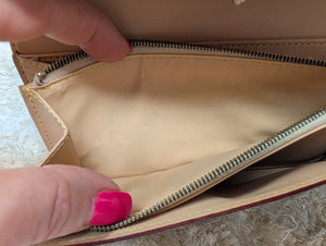 LOUIS VUITTON BLACK MULTICOLOR SARAH WALLET