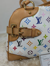 LOUIS VUITTON WHITE MULTICOLOR CLAUDIA