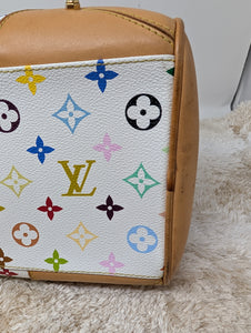 LOUIS VUITTON WHITE MULTICOLOR CLAUDIA