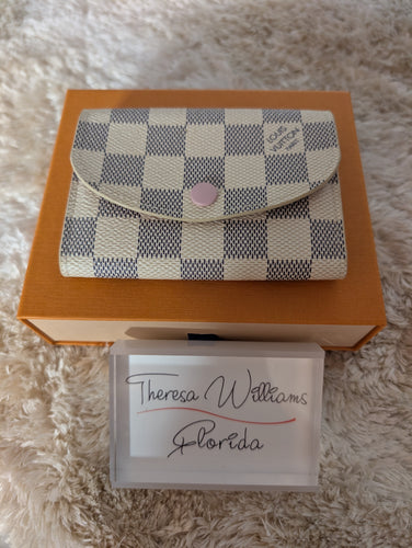 LOUIS VUITTON AZUR ROSALIE WALLET